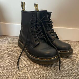 Dr. Martens Black Leather Boots